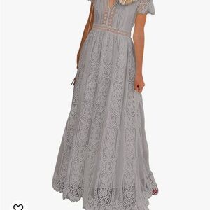 Boho gay lace dress. NEW. Bought two and I kept the other color.